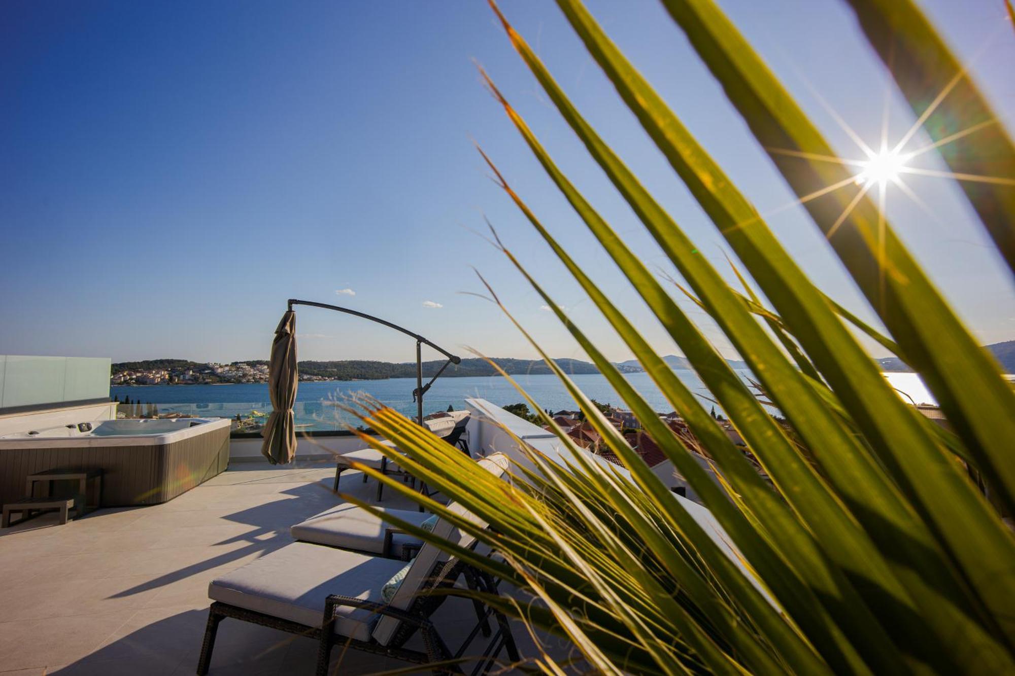 Adriatic Garden Apartments Okrug Gornji Dış mekan fotoğraf