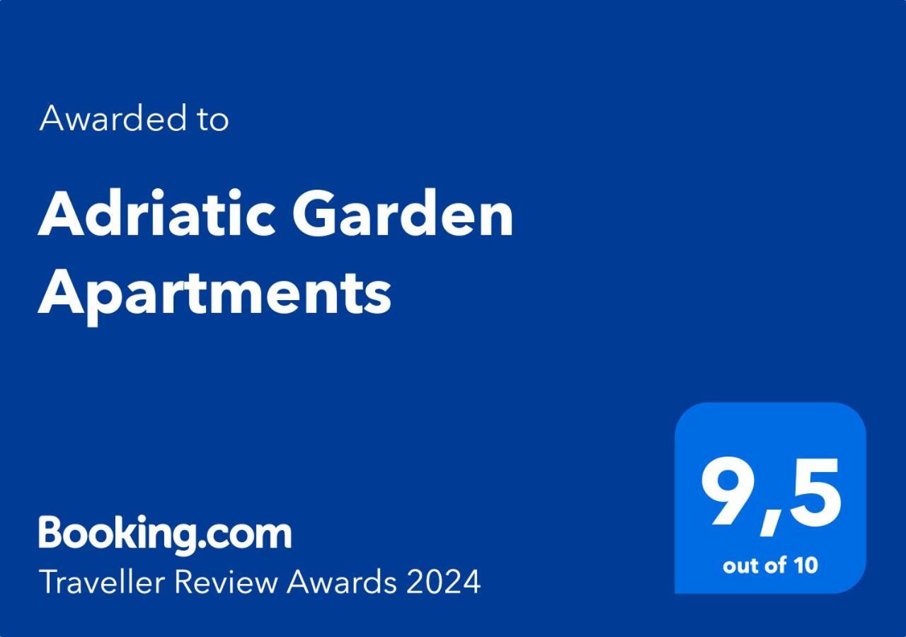 Adriatic Garden Apartments Okrug Gornji Dış mekan fotoğraf