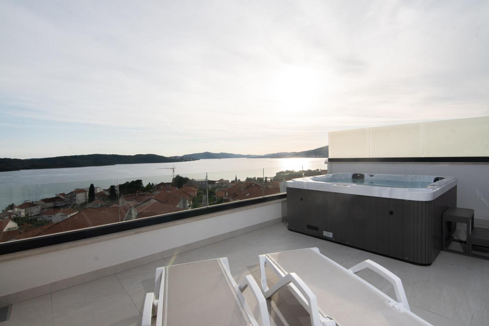 Adriatic Garden Apartments Okrug Gornji Dış mekan fotoğraf